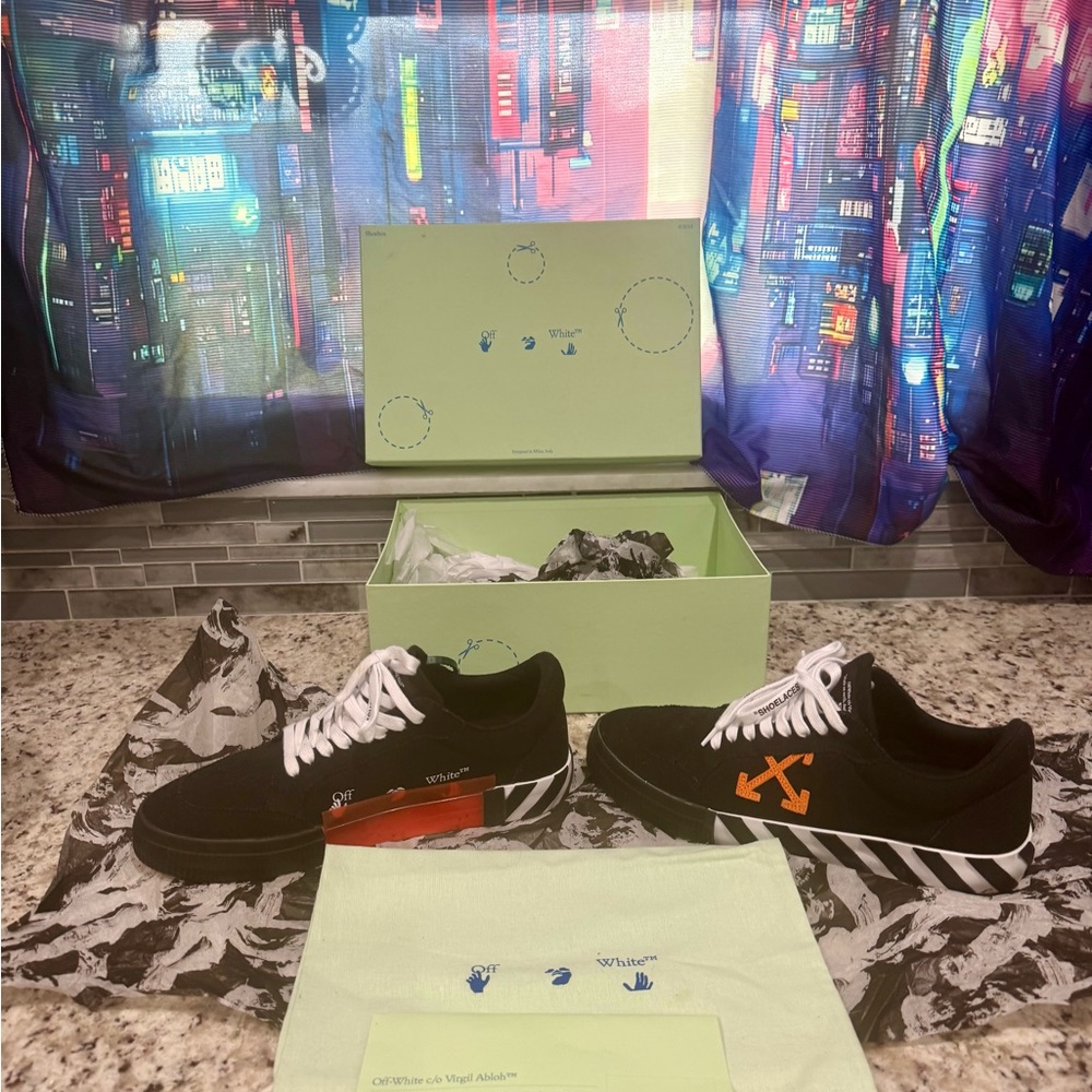 Off-White C/O Virgil Abloh VULCANIZED COA & box - Picture 9 of 16